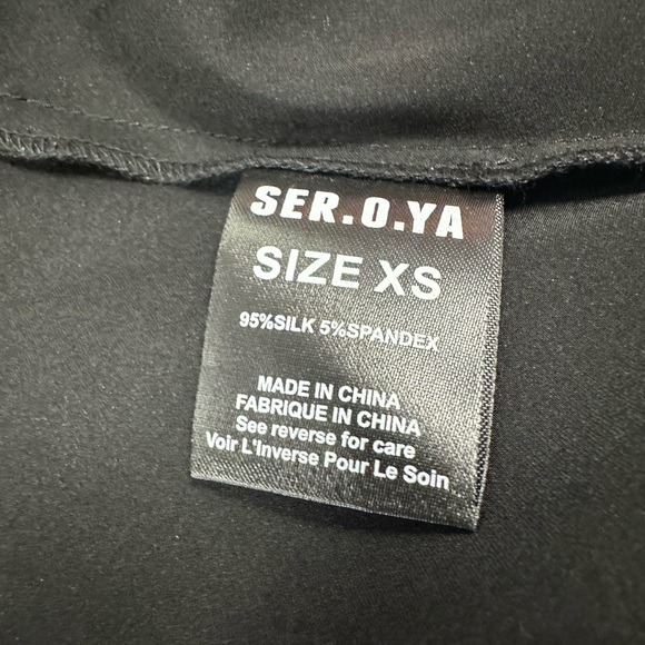 SER.O.YA Emma Silk Dress size XS - Picture 11 of 13
